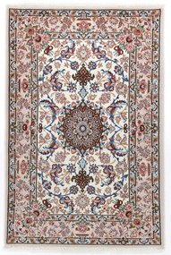 Isfahan Tappeto 80 x 120 (Iran) Annodato A Mano