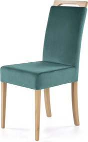 Sedia Monolith 37 Clarion verde/grigio miele
