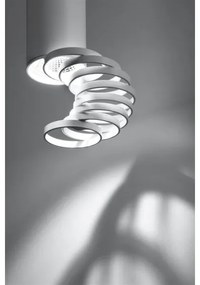 Lampadario a plafone TUBA 1xGU10/50W/230V bianco