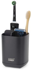 Portaspazzolini in plastica nero EasyStore - Joseph Joseph