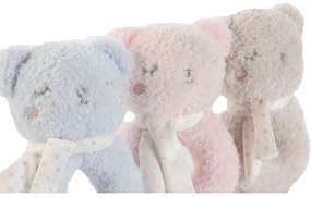 Peluche con Sonagli Home ESPRIT 12 x 7 x 17 cm (3 Unità)