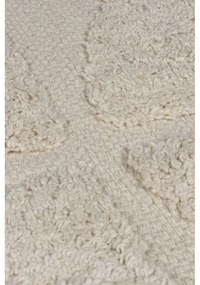Tappeto in cotone intrecciato a mano color crema 120x170 cm Ada Arch Geo - Flair Rugs