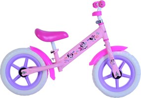 Balance Bike Bicicletta Senza Pedali per Bambini 12" Licenza Disney Minnie Rosa...