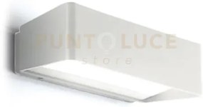 Ges760- applique bianca a led 4000k 1300lm 13w ip65 24,8cm