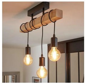 Eglo 55247 - Plafoniera LED TOWNSHEND a montaggio superficiale 3xE27/60W/230V