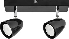 Rabalux 73017 - Faretto PERICO 2xGU10/5W/230V nero