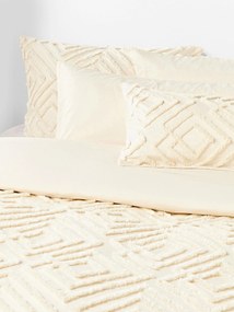 Copripiumino in cotone percalle con design trapuntato Phil