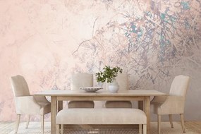 Carta da parati – Rami astratti beige