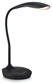 Markslöjd 106094 - Lampada da tavolo LED dimmerabile con USB SWAN LED/4,6W/230V