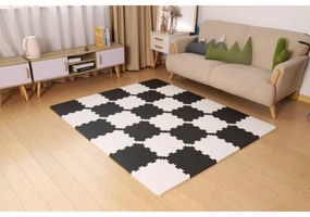 KINDERKRAFT - Puzzle in foam LUNO 30 pezzi nero/bianco