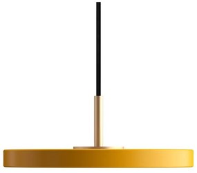 Lampada a sospensione LED gialla con paralume in metallo ø 15 cm Asteria Micro - UMAGE