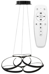 Lampada LED APP793-CP BLACK FLAT