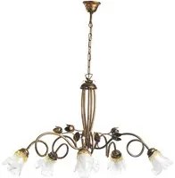 4984/5 - Lampadario Arianna 5 Luci Bronzo