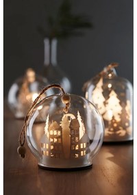 Decorazione luminosa bianca appesa ø 9 cm Myren - Markslöjd