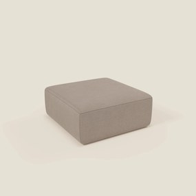BonBon pouf divano modulare in 2 dimensioni in tessuto smacchiabile T23 tortora