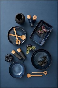 Ciotola nera/blu in gres ø 30 cm Gastro Dark Blue/Black – Bitz