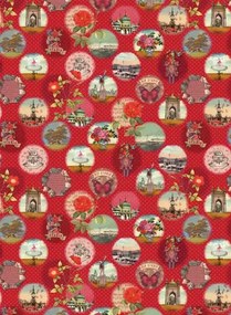 Eijffinger Carta da parati Remember Brighton - Rot