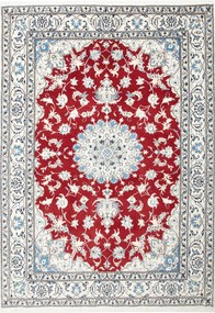 Nain Tappeto 170 x 230 Rosso (Iran) Annodato A Mano