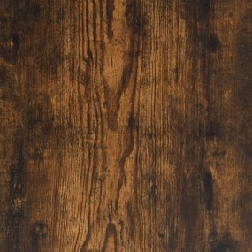 Scrivania Rovere Fumo 149x149x75 cm in Legno Multistrato