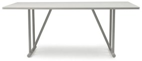Tavolo da pranzo grigio , 180 x 90 cm Grain - Tenzo