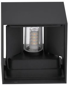 Applique da esterno KIOTO 1xG9/5W/230V IP44 nero