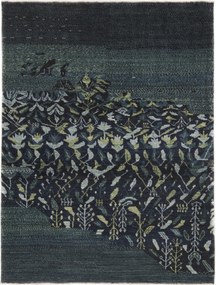 Loribaft Tappeto persiano 150 x 200 Blu (Iran) Annodato A Mano