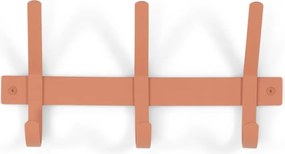 Attaccapanni da parete color salmone in metallo 40 cm Dexter – Spinder Design