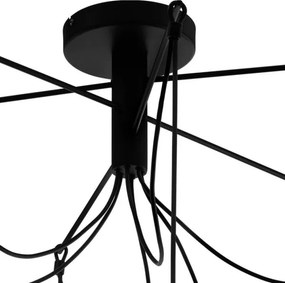 Eglo 98679 - Lampadario a sospensione con filo MUSARA 6xE27/60W/230V ragno