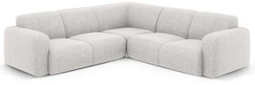 Divano angolare grigio chiaro (angolo variabile/ad L) Molino - Micadoni Home