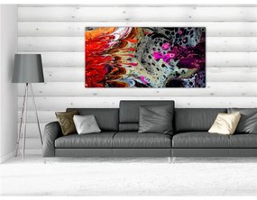 Quadro  Paint Fusion (1 Part) Wide  Colore colorful, Dimensioni e Misure 60x30