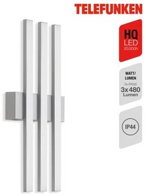 Telefunken 313104TF - Applique a LED da esterno 3xLED/4W/230V IP44