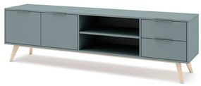 Mobile TV verde polveroso 180x53x40 cm Pisco – Marckeric