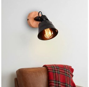 Globo 15466S-1 - Faretto da parete GÜNTHER 1xE27/60W/230V