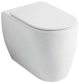 Vaso WC filomuro vogue, sedile escluso P 51 x L 37 x H 41 cm bianco