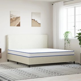 Materasso Viscoelastico Bianco 200x200x17 Cm /
