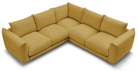 Divano angolare giallo Ernest – Bobochic Paris