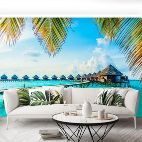 Carta da parati Maldive tropicali 104x70 cm