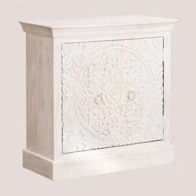 Credenza in legno Rosan Legno Bianco Vintage - Sklum
