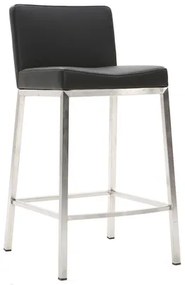 Sgabello design 66cm nero - set di 2 EPSILON