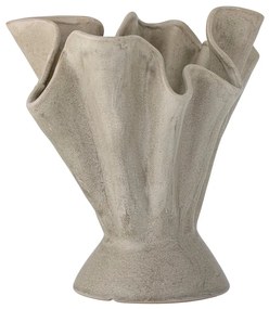 Vaso beige in gres fatto a mano Plier - Bloomingville