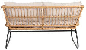 Seduta da giardino in rattan artificiale Vistdal - Bonami Essentials