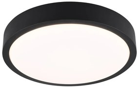 Apparecchio a soffitto LED nero ø 40 cm Iseo - Trio