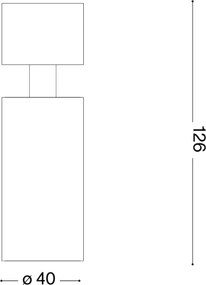 Ideal Lux - Faretto LED DYNAMITE 1xGU10/7W/230V CRI 90 bianco