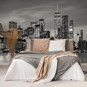 Carta da parati – Ponte di Brooklyn in bianco e nero