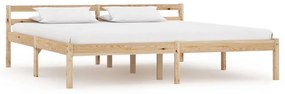 Giroletto Senza Materasso 180x200 Cm İn Legno Massello Di Pino /