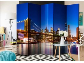 Paravento Blue New York II [Room Dividers]