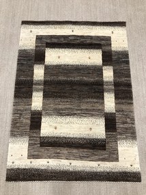 Loribaft Tappeto 100x140 Beige (Iran) Annodato A Mano