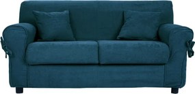 Divano 3 posti in tessuto sfoderabile VERONA 200 cm tinta unita OTTANIO