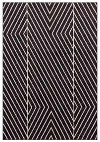 Tappeto bianco e nero 80x150 cm Muse - Asiatic Carpets