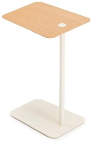 Tavolo portaoggetti in metallo 42x34,6 cm Loop - Gazzda